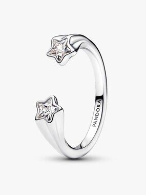 Pandora Shooting Stars Open Ring
